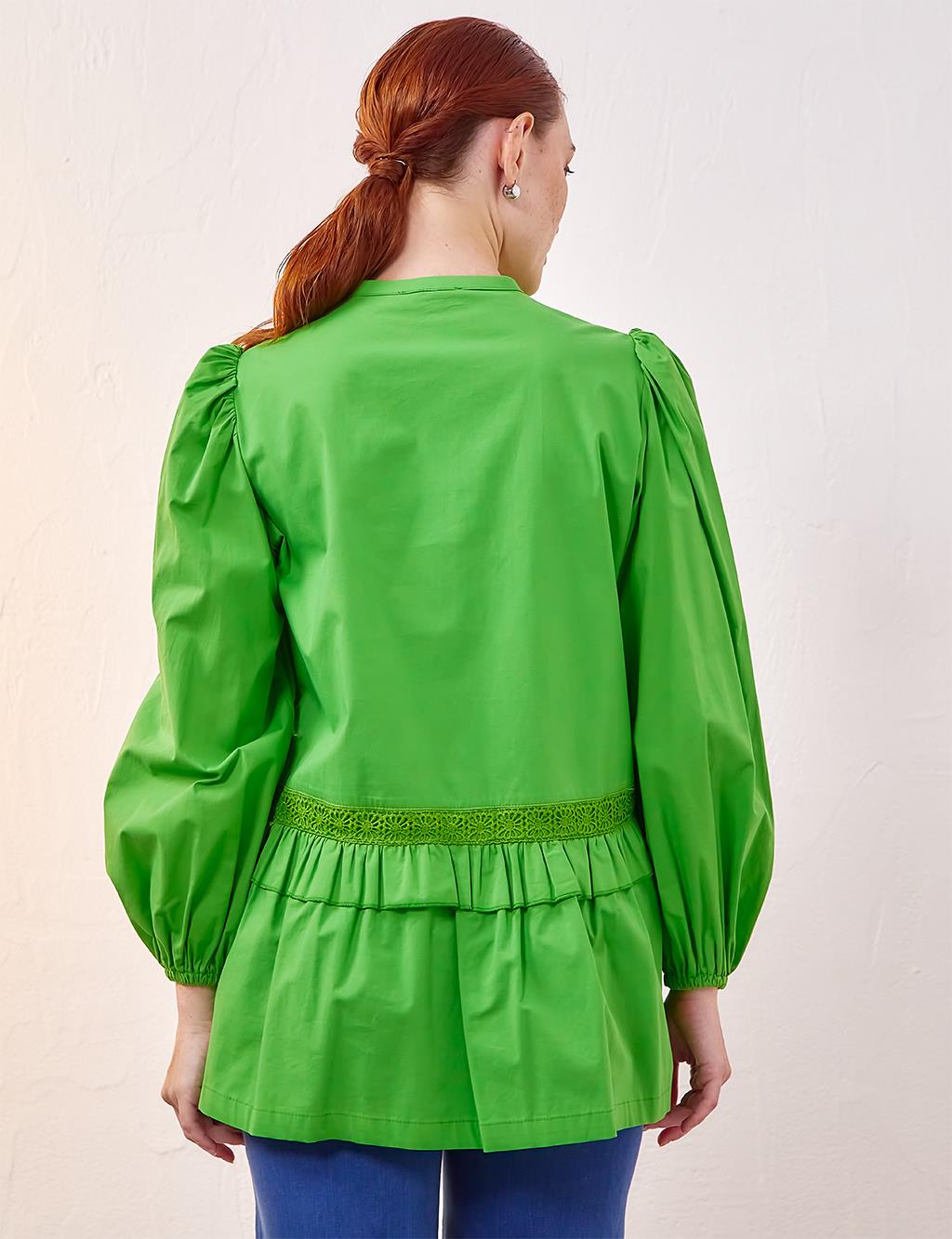 Cotton Tunic Clover Green