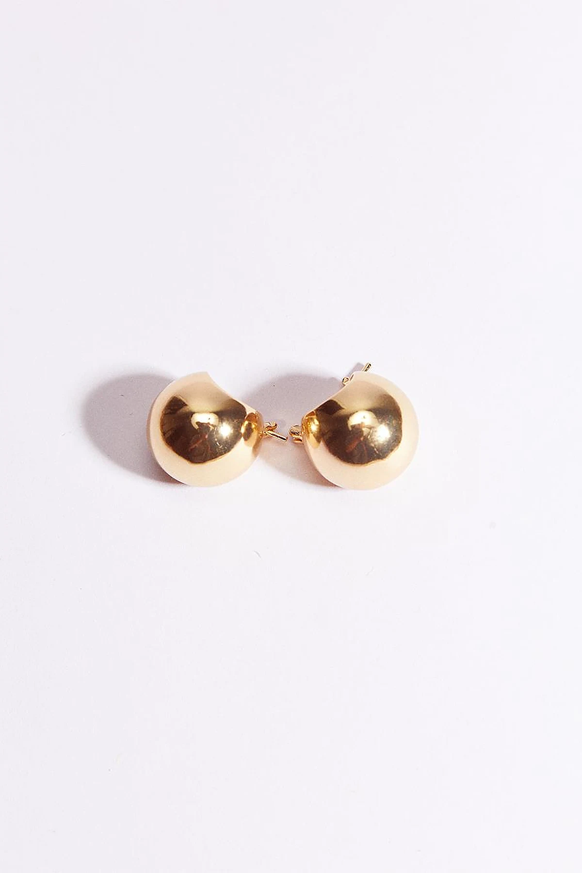 Küre Figürlü Küpe Gold