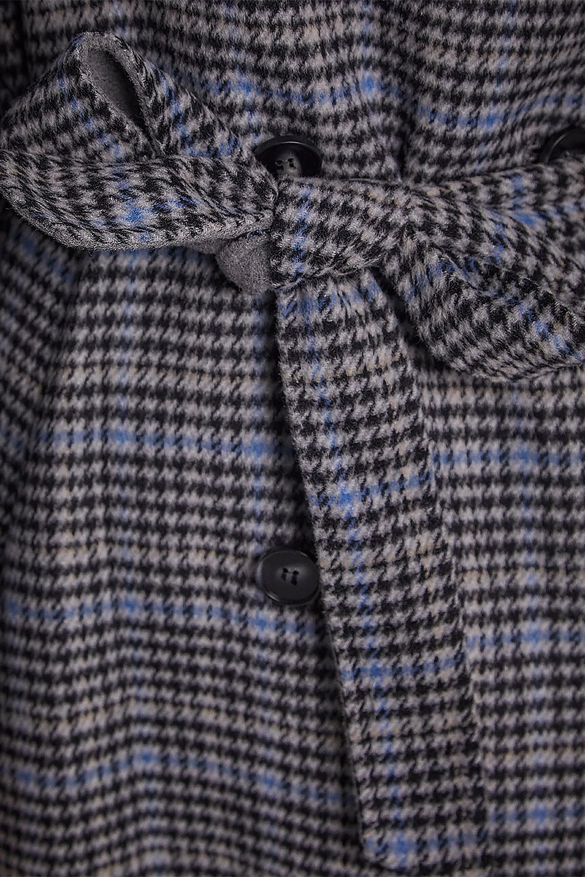 Premium Wool Belted Coat Grey
