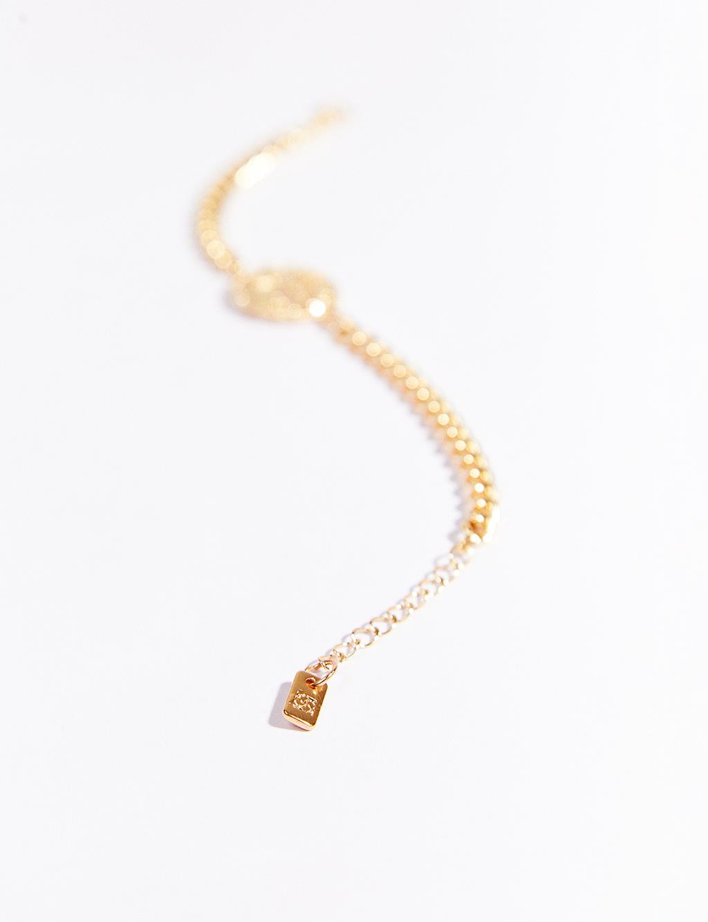 Figured Chain Bracelet Gold