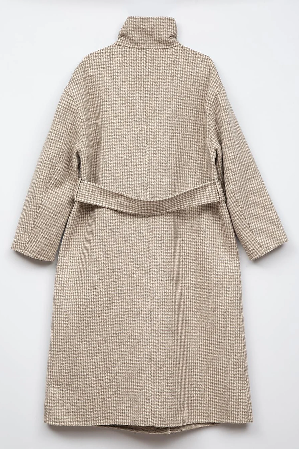 Premium Wool Reversible Coat Stone