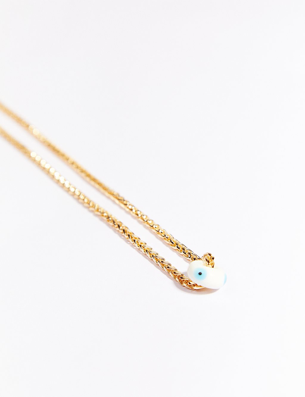 Evil Eye Bead Pendant Necklace