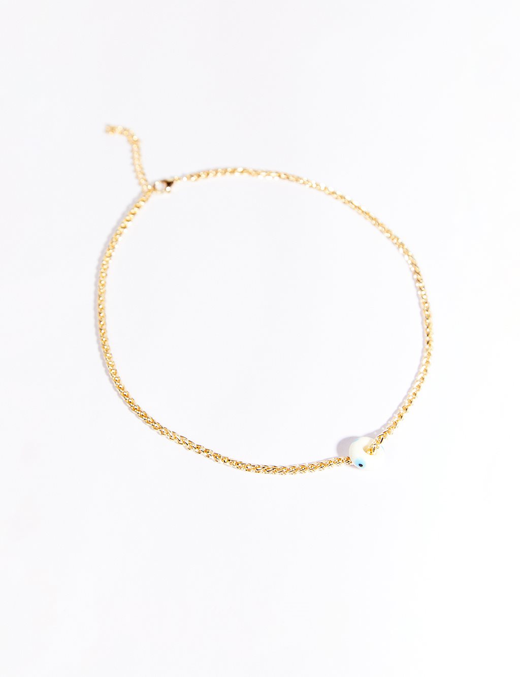 Evil Eye Bead Pendant Necklace