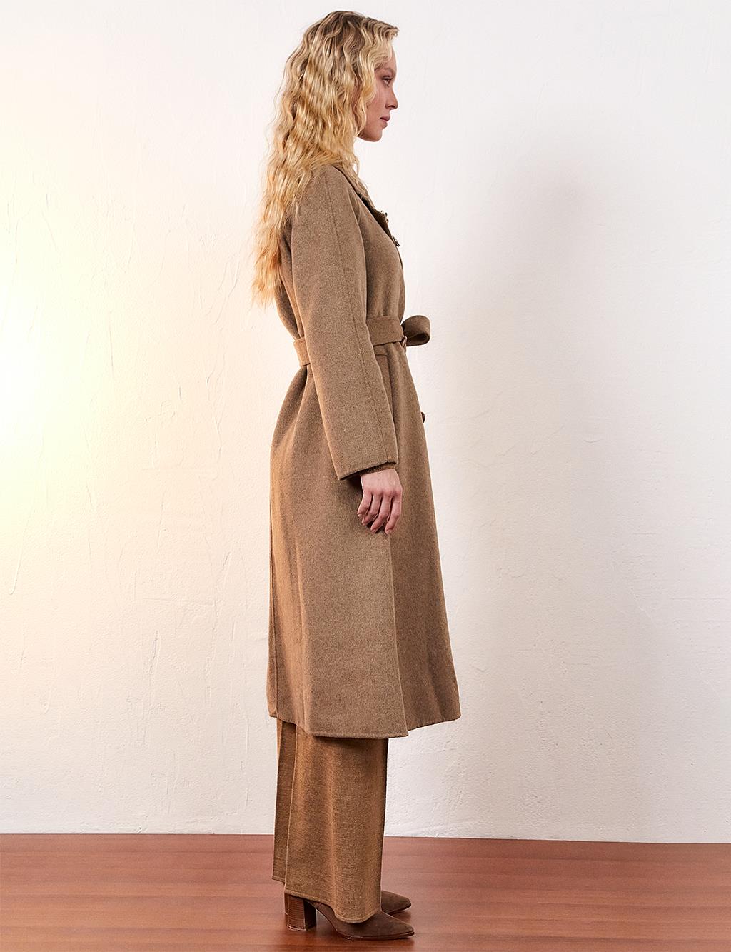 Mink wool coat best sale