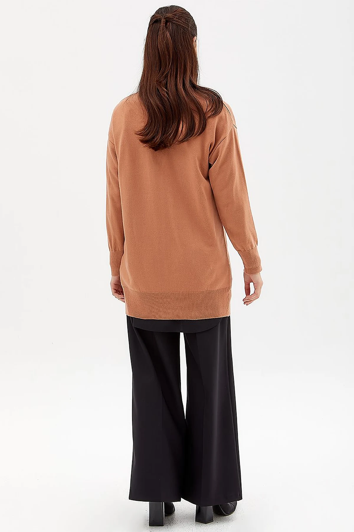 Basic Knitwear Cardigan Salmon