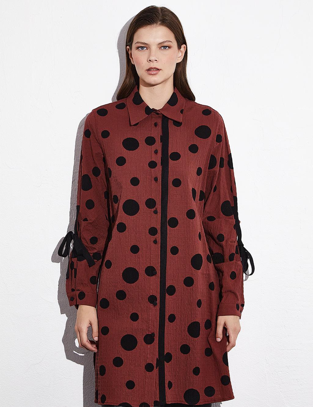 Polka Dot Sequined Tunic Tile