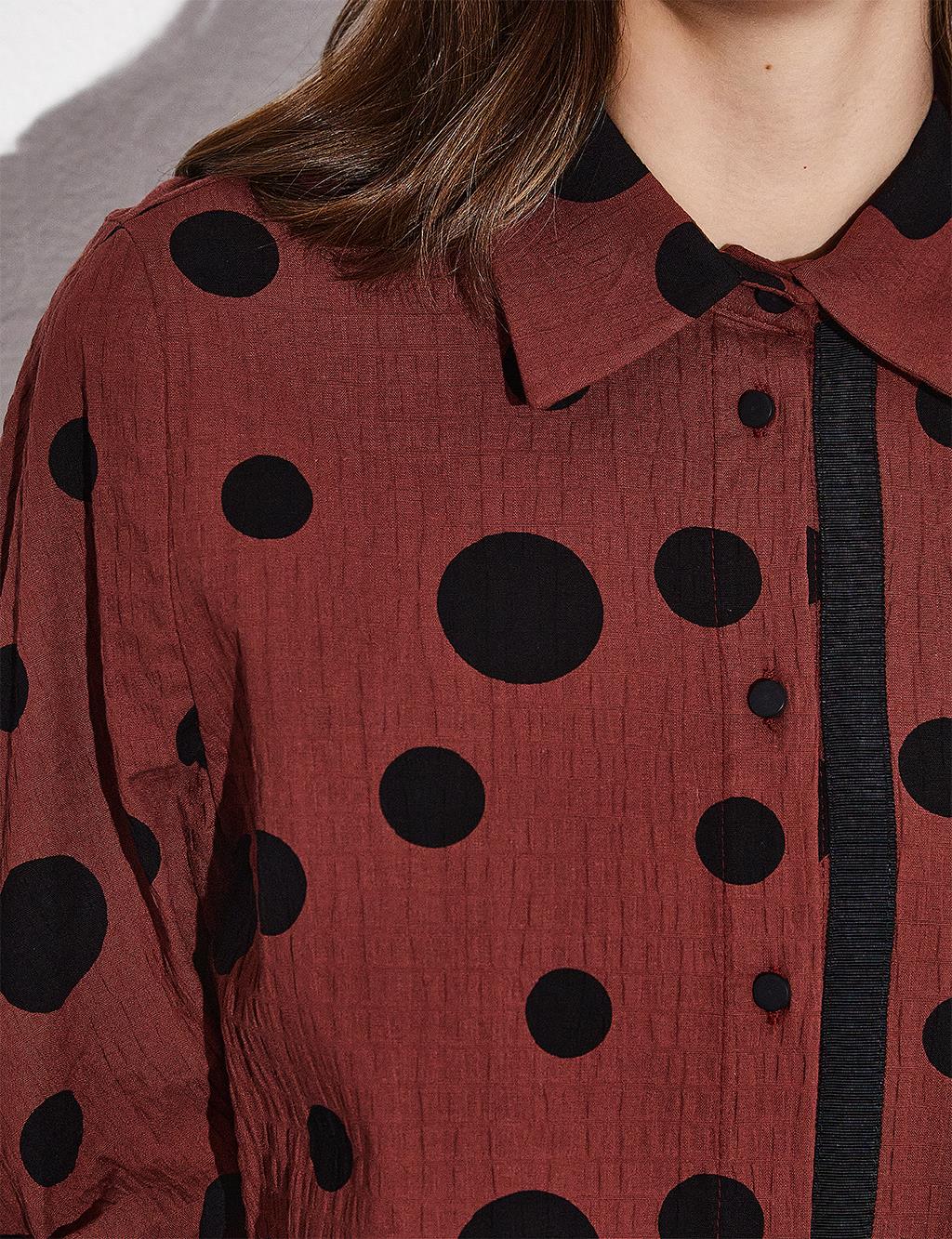 Polka Dot Sequined Tunic Tile