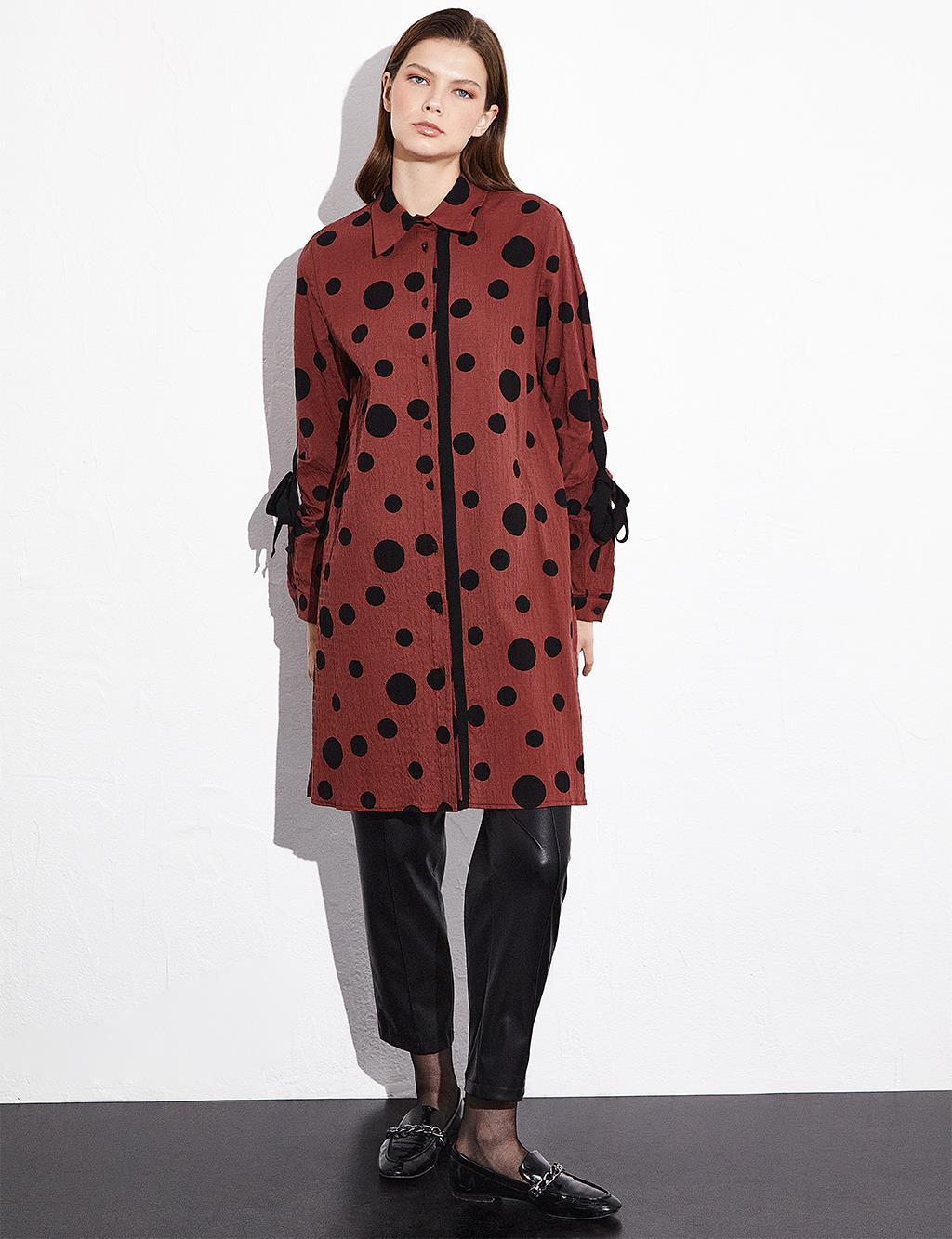 Polka Dot Sequined Tunic Tile