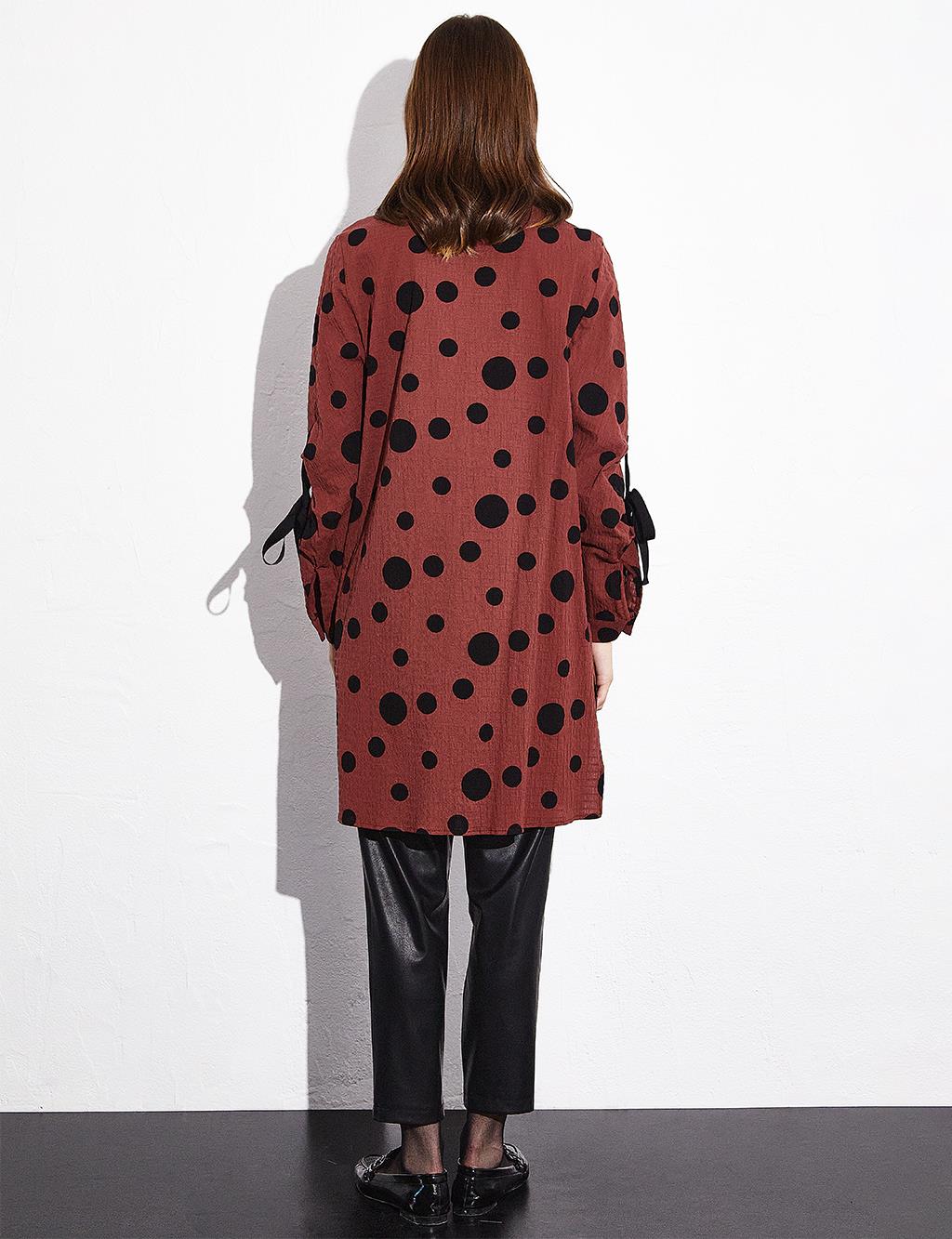 Polka Dot Sequined Tunic Tile