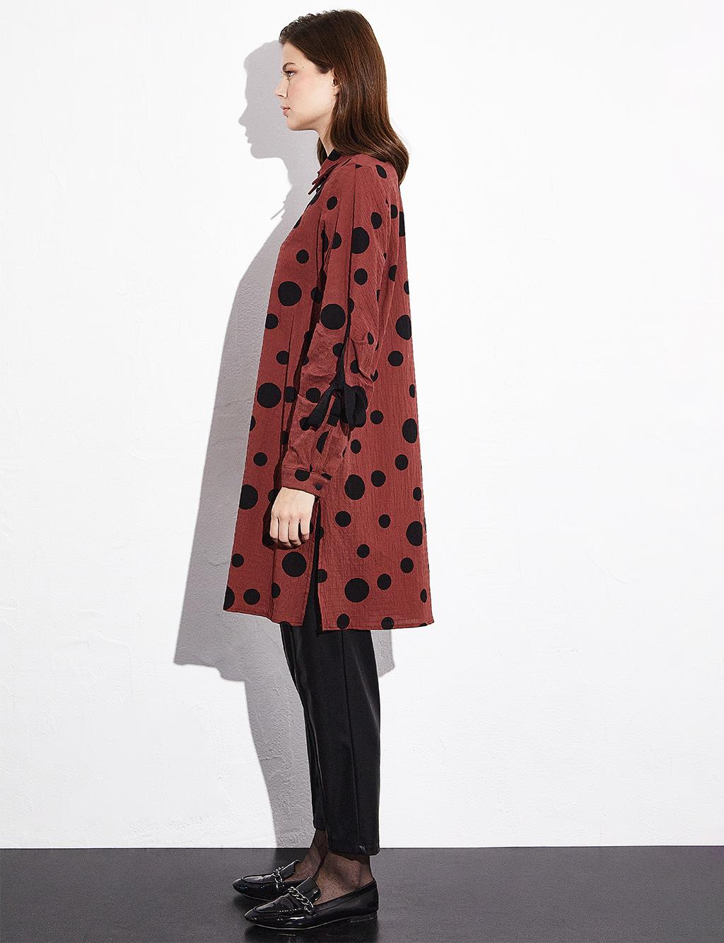 Polka Dot Sequined Tunic Tile