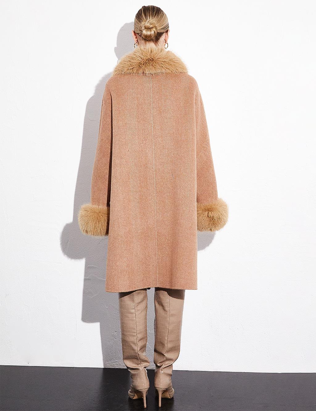 Alpaca camel coat online