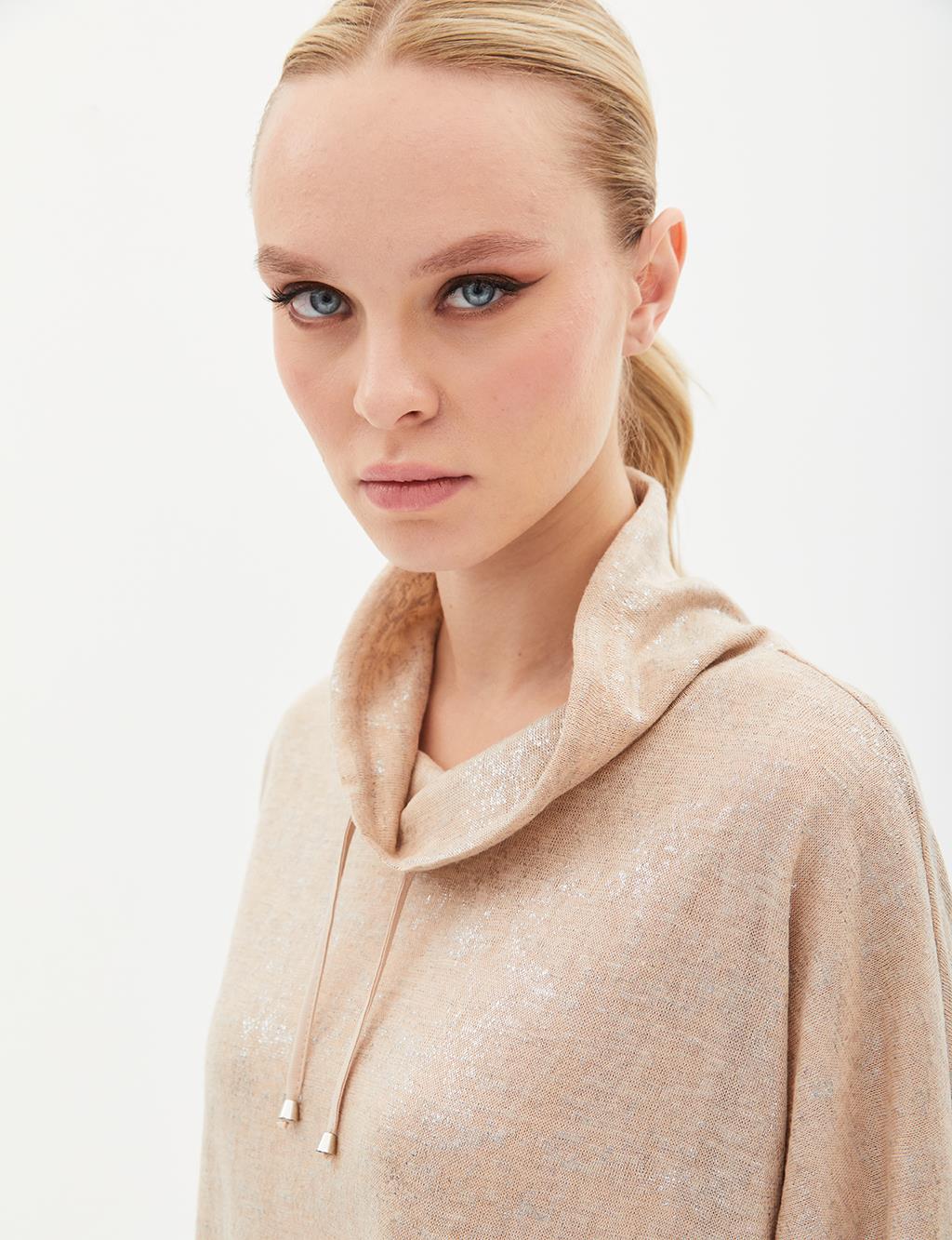 Jacquard Layered Tunic Powder