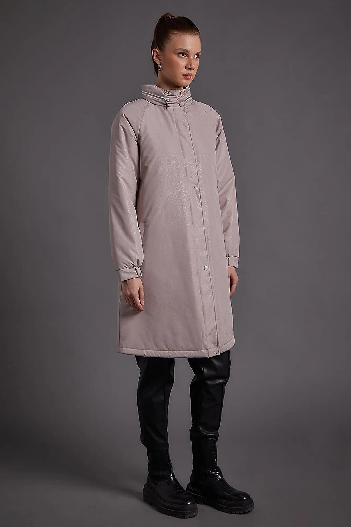 Mesh Concealable Hooded Kap Clay