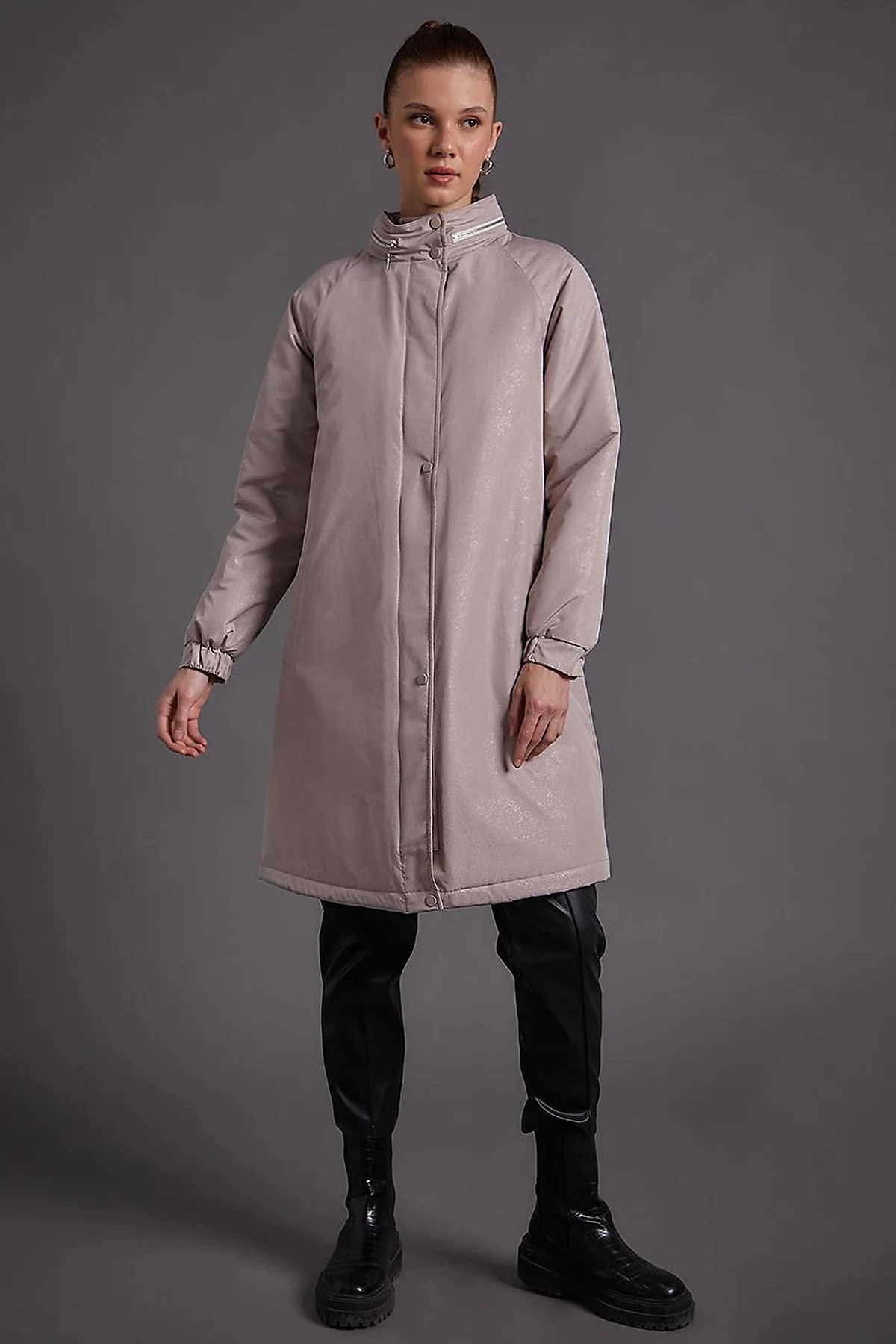 Mesh Concealable Hooded Kap Clay