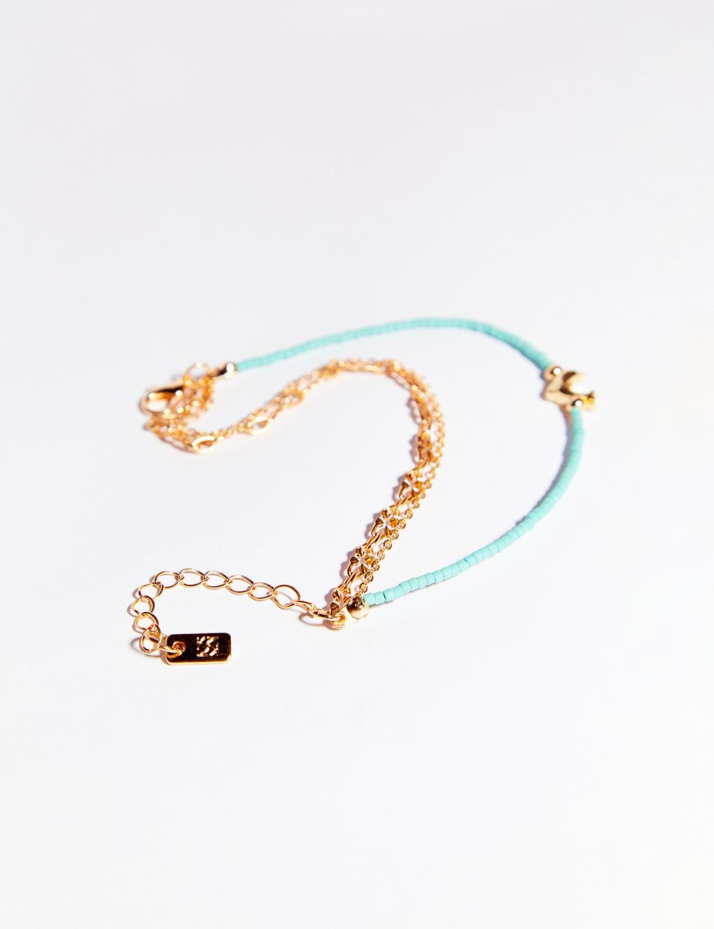 Dolphin-Styled Double-View Bracelet