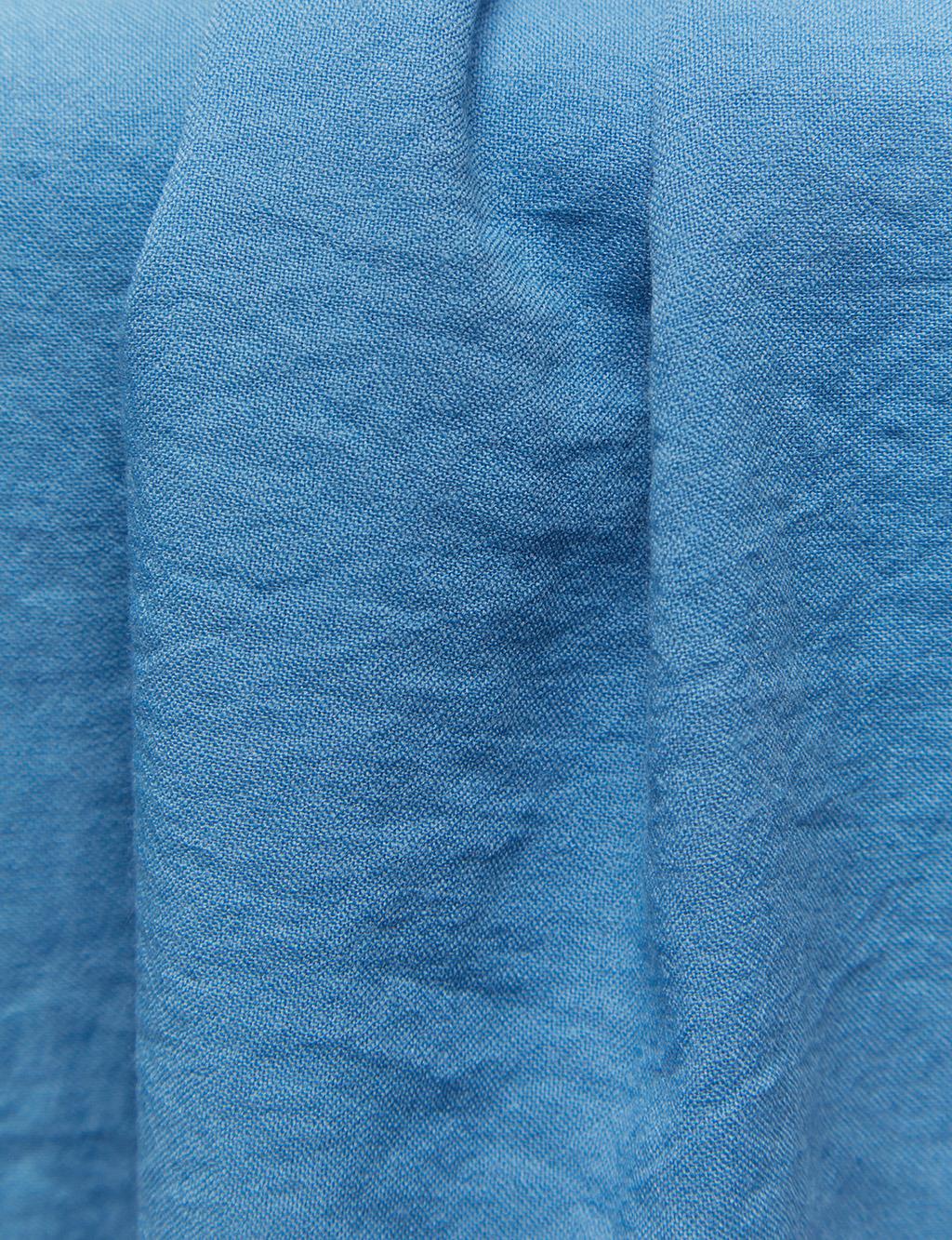 Soft Cotton Look Krash Blue