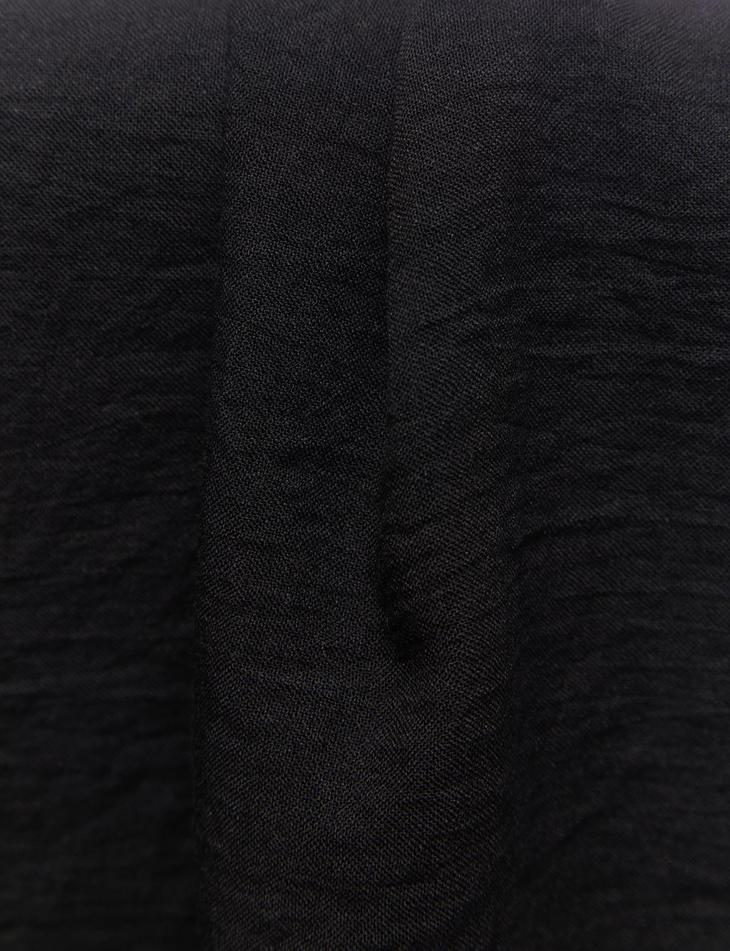 Soft Pamuk Görünümlü Krash Siyah