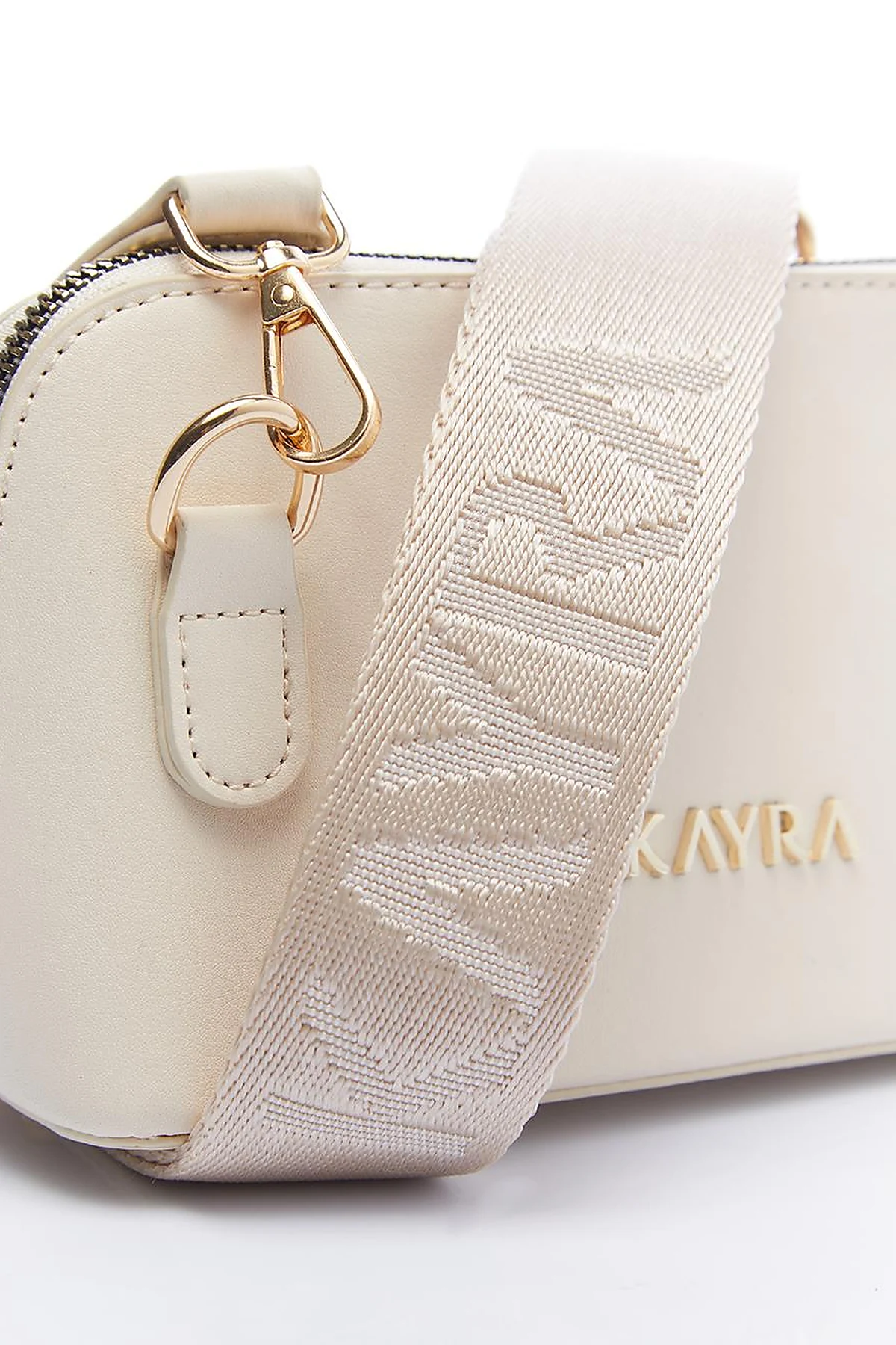 Rectangular Form Crossbody Bag Stone