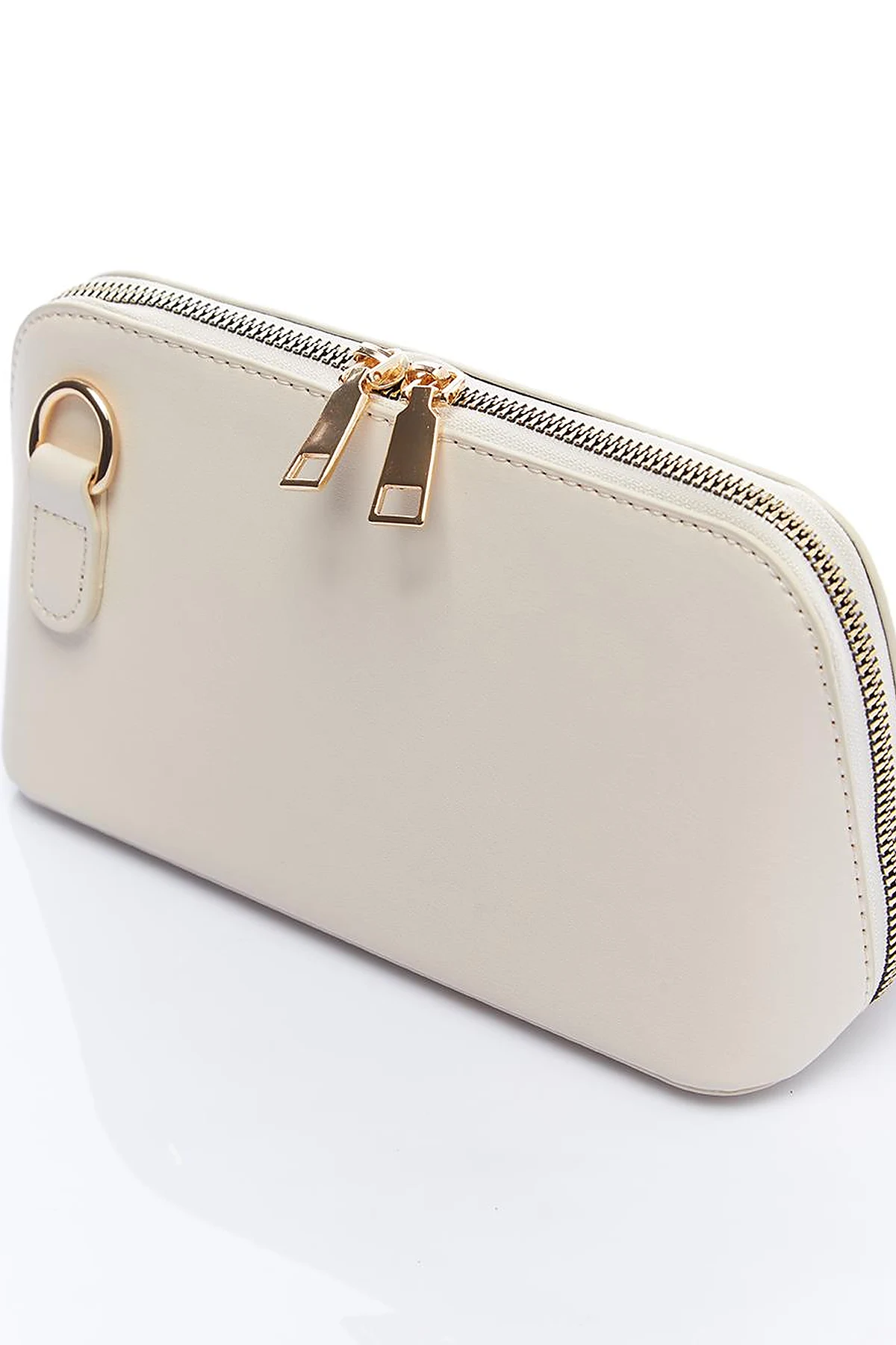 Rectangular Form Crossbody Bag Stone