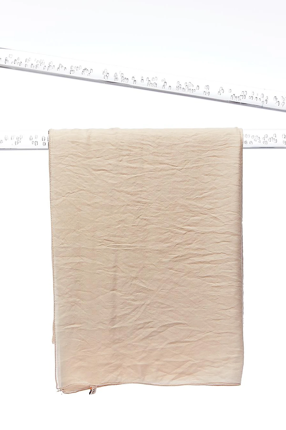 Square Monogram Jacquard Viscose Woven Shawl Beige