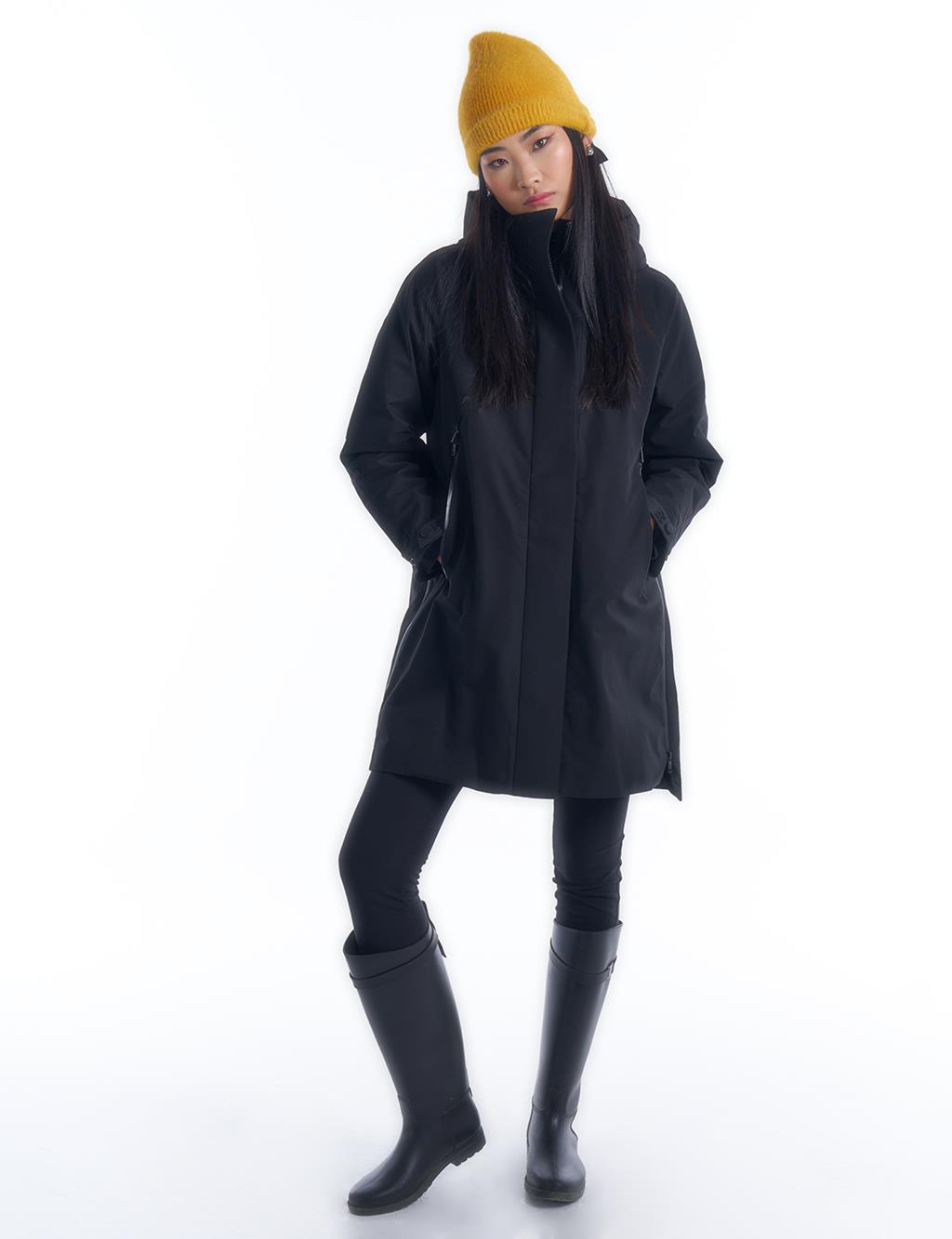 3in1 Multipe Use Coat I Raincoat I Jacket in Black