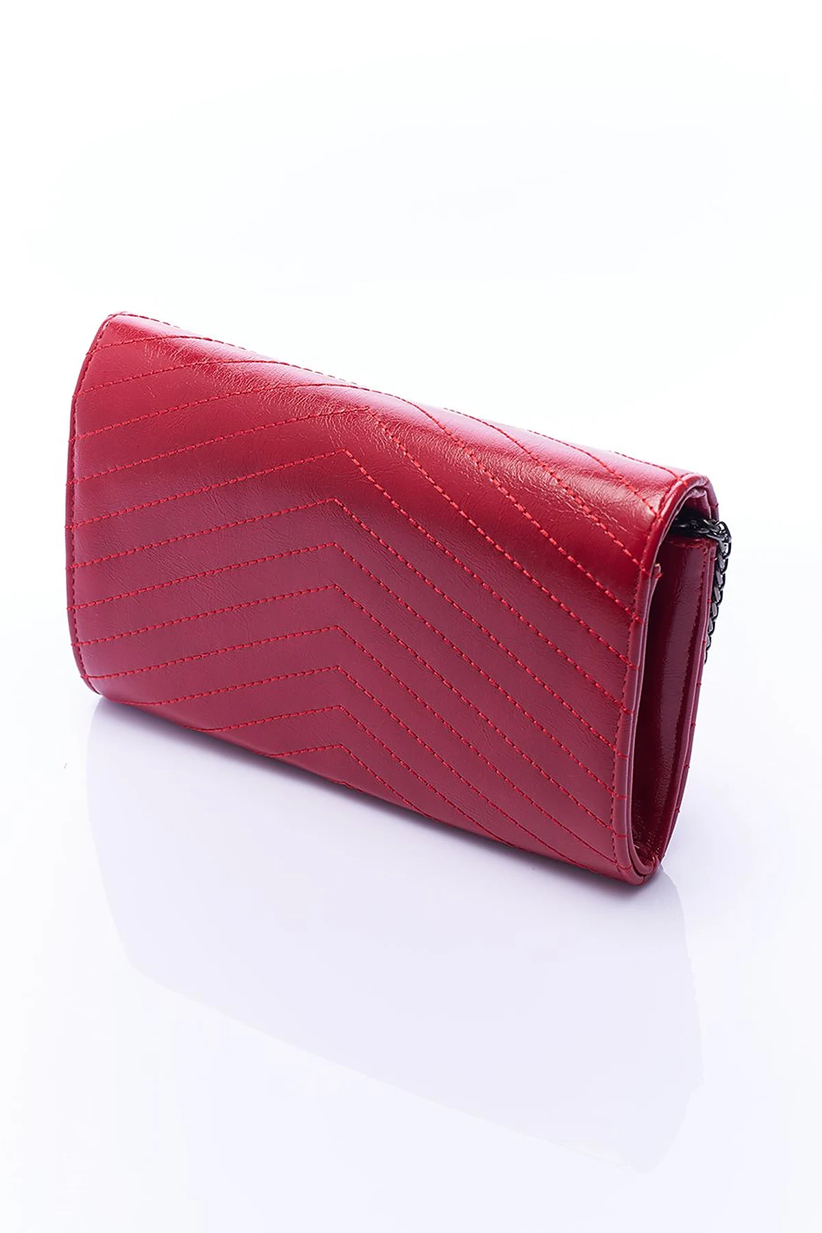 Envelope Form Bag with Logo Red