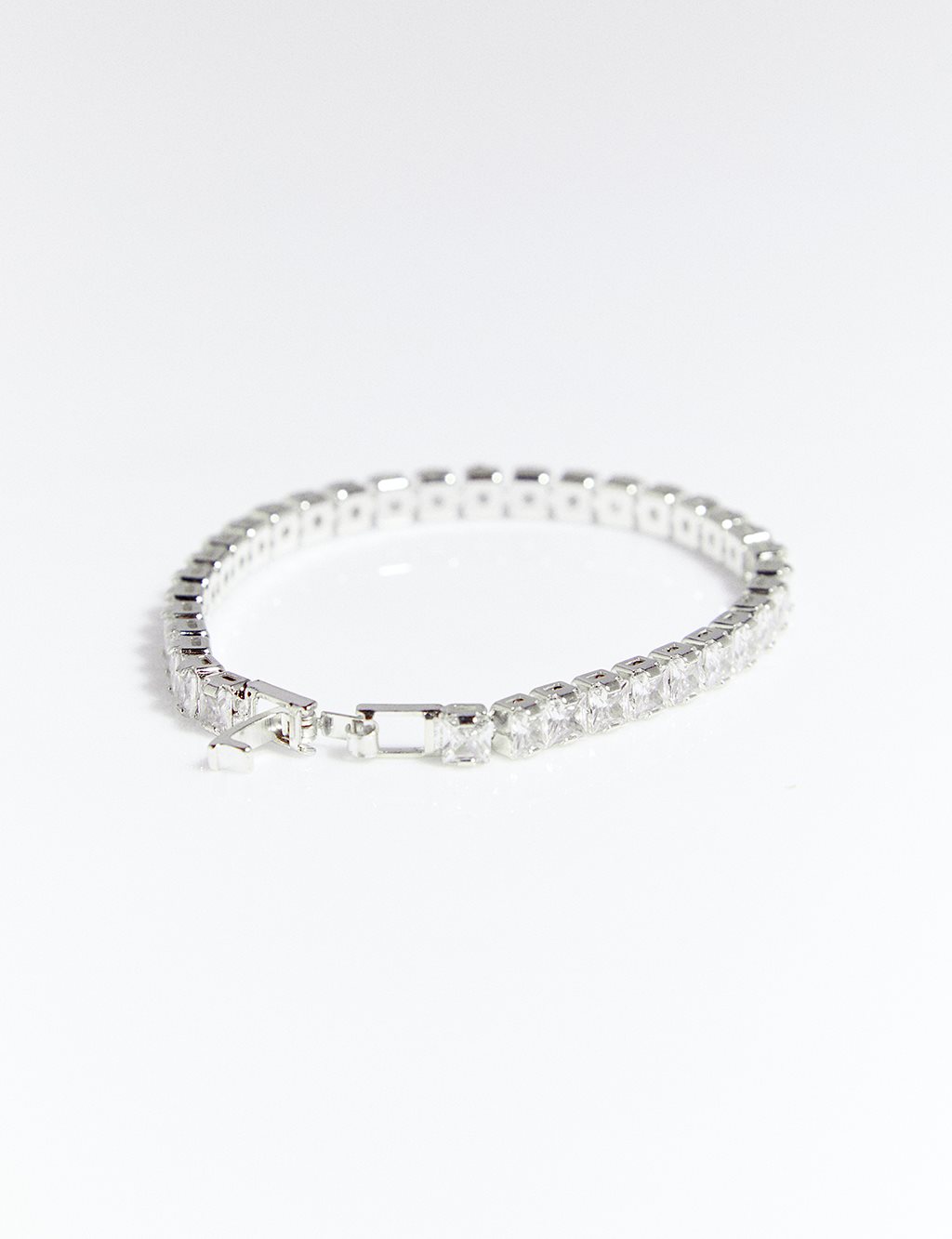 Zirkon Bileklik Gümüş