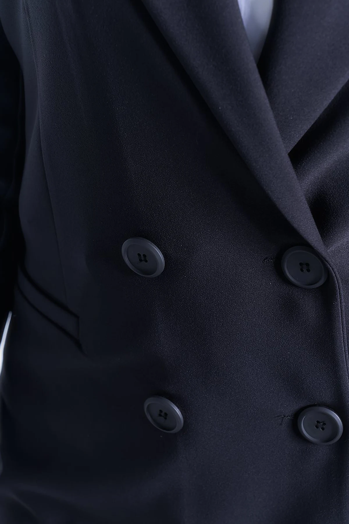Blazer Jacket Suit Black