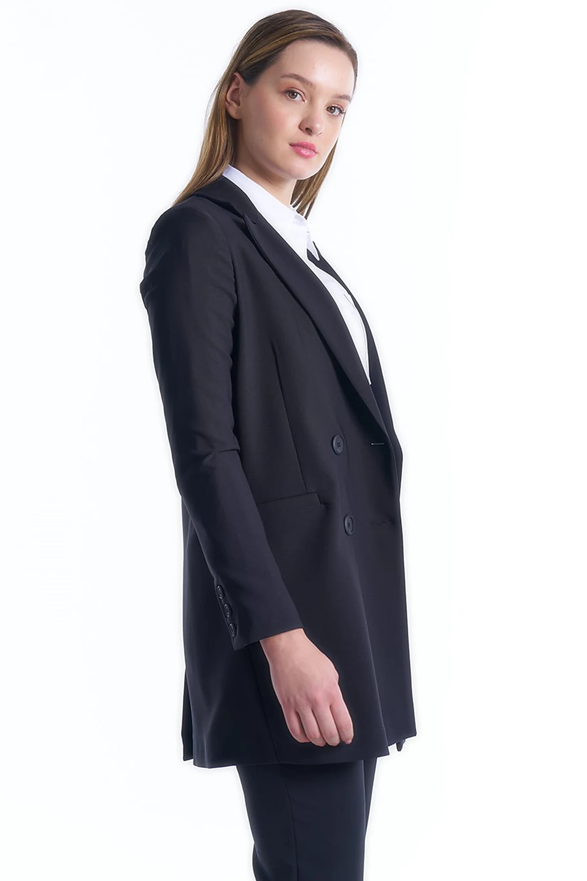 Blazer Jacket Suit Black