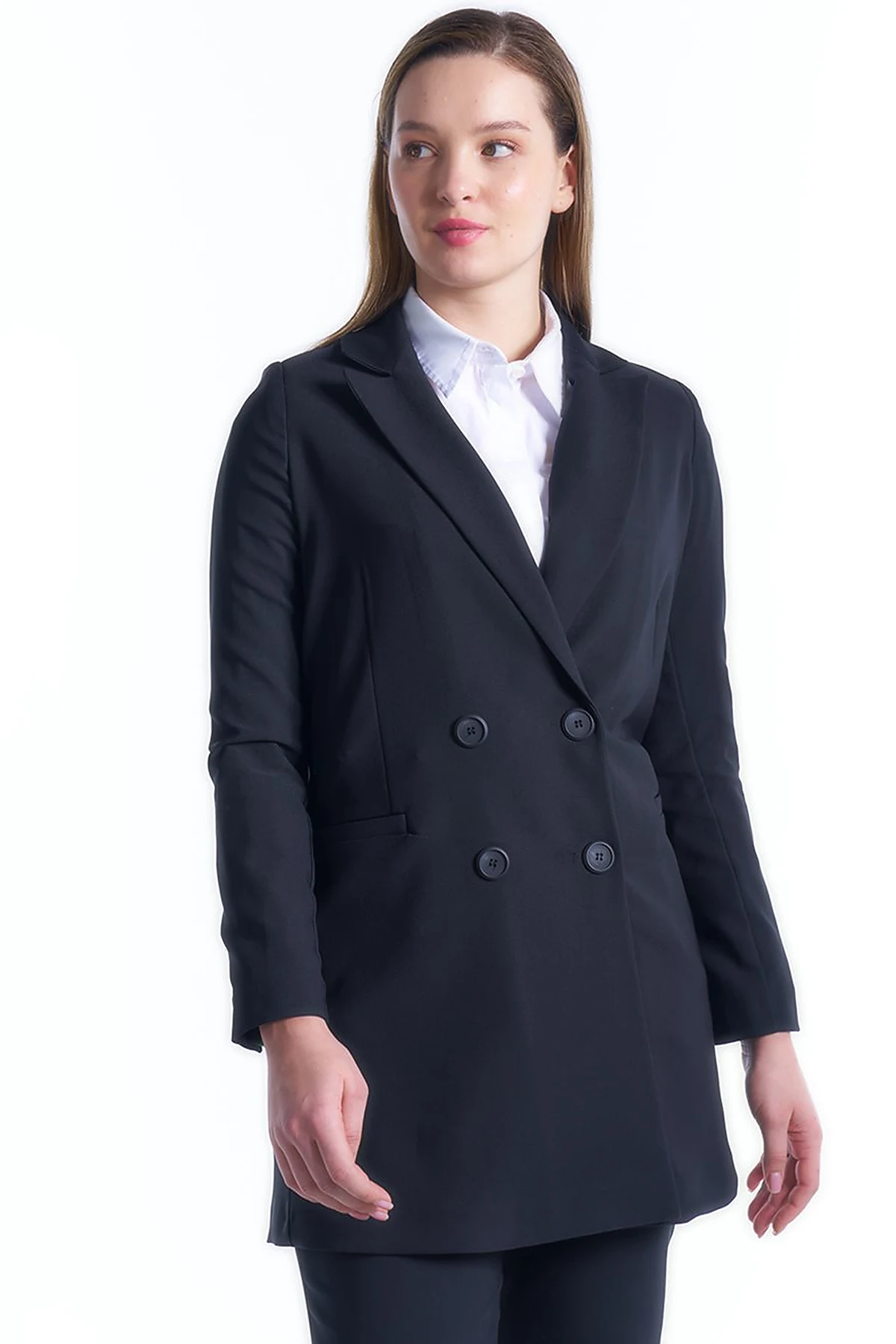 Blazer Jacket Suit Black