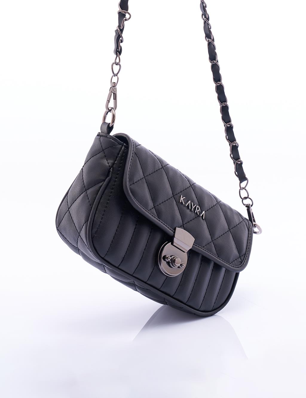 Quilted Bag Black