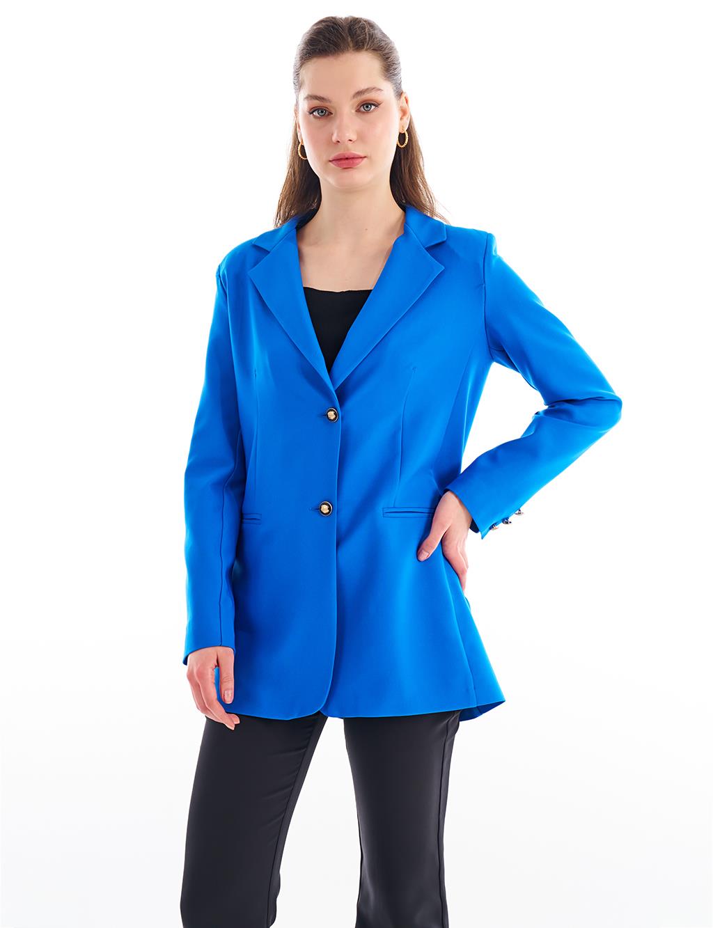 Blazer Jacket Cobalt Blue