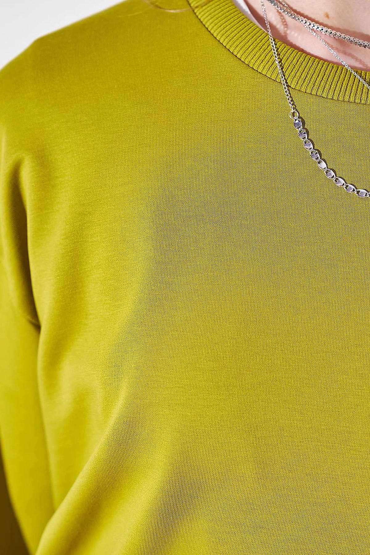Zero Collar Sweatshirt Olive