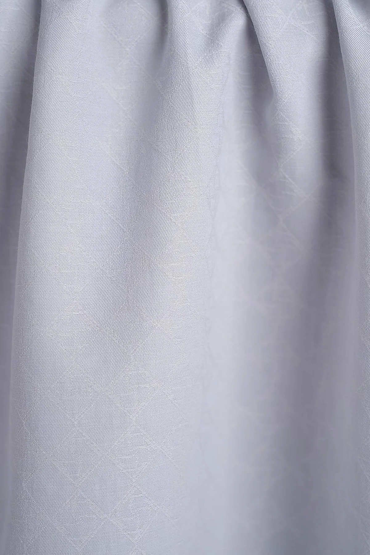 Cotton Monogram Scarf Light Gray