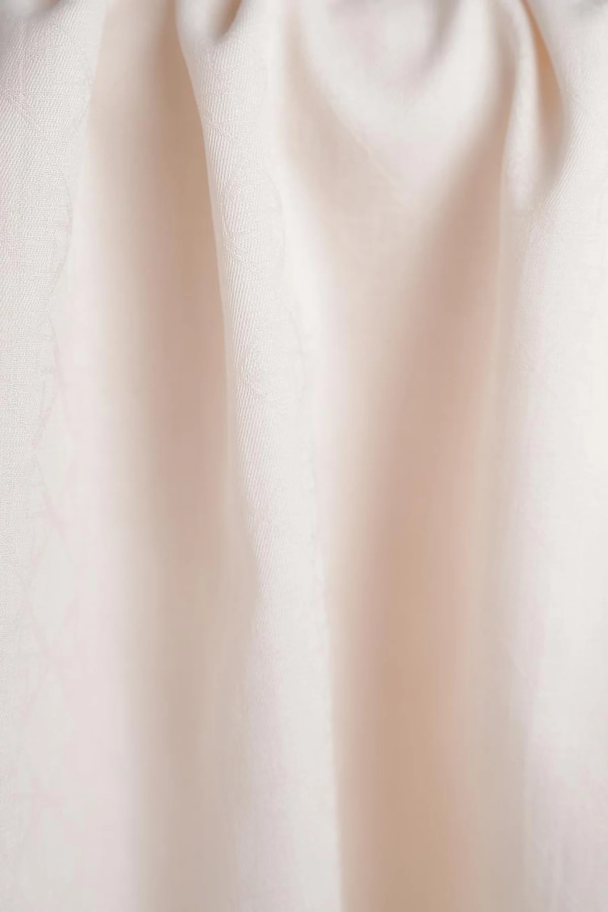 Cotton Monogram Scarf Ecru