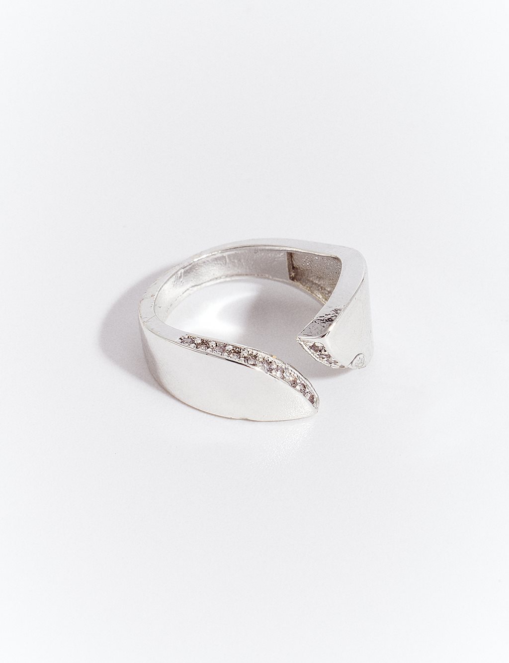 Shiny Stylish Ring Silver