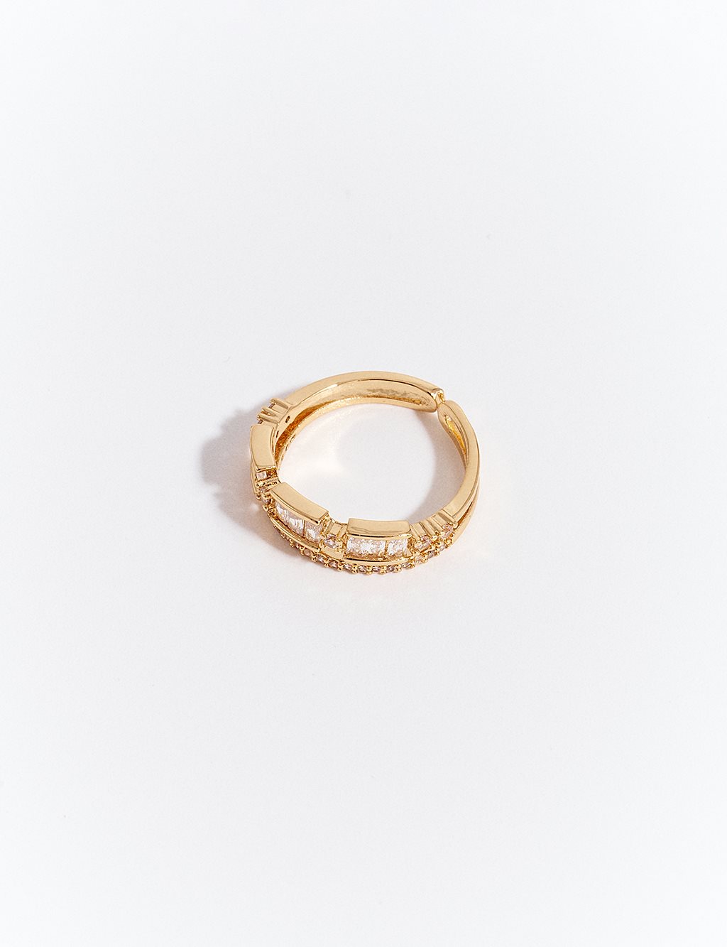 Double Look Ring Gold