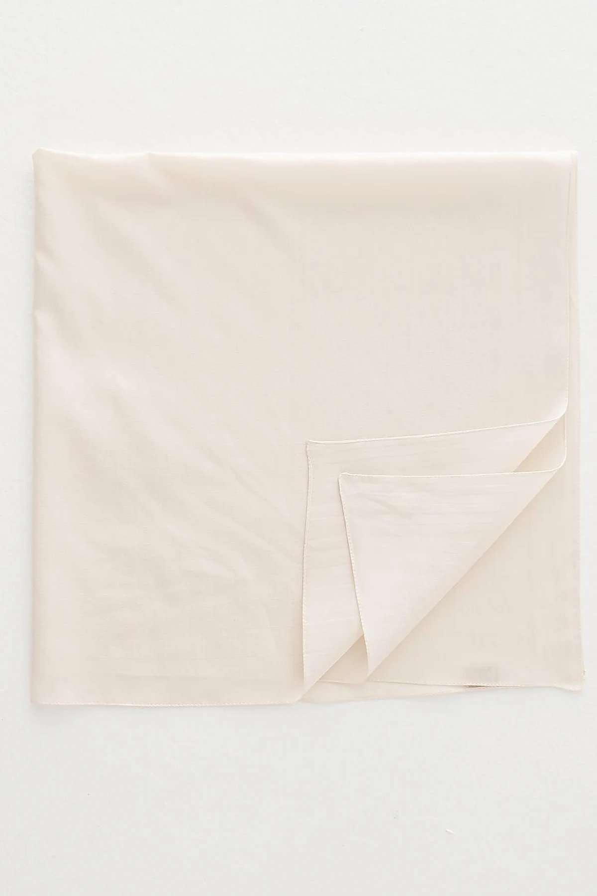Cotton Monogram Scarf Ecru