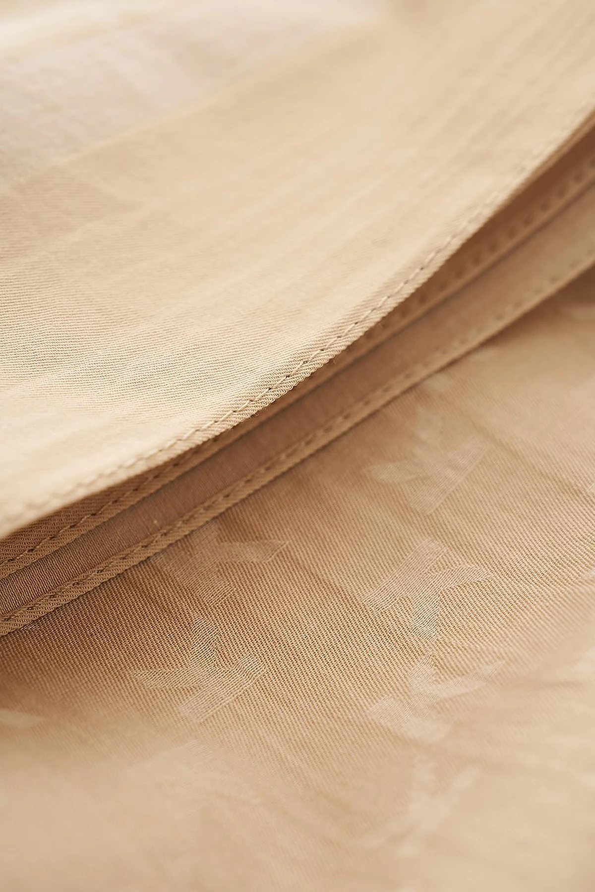 K Logo Woven Scarf Beige