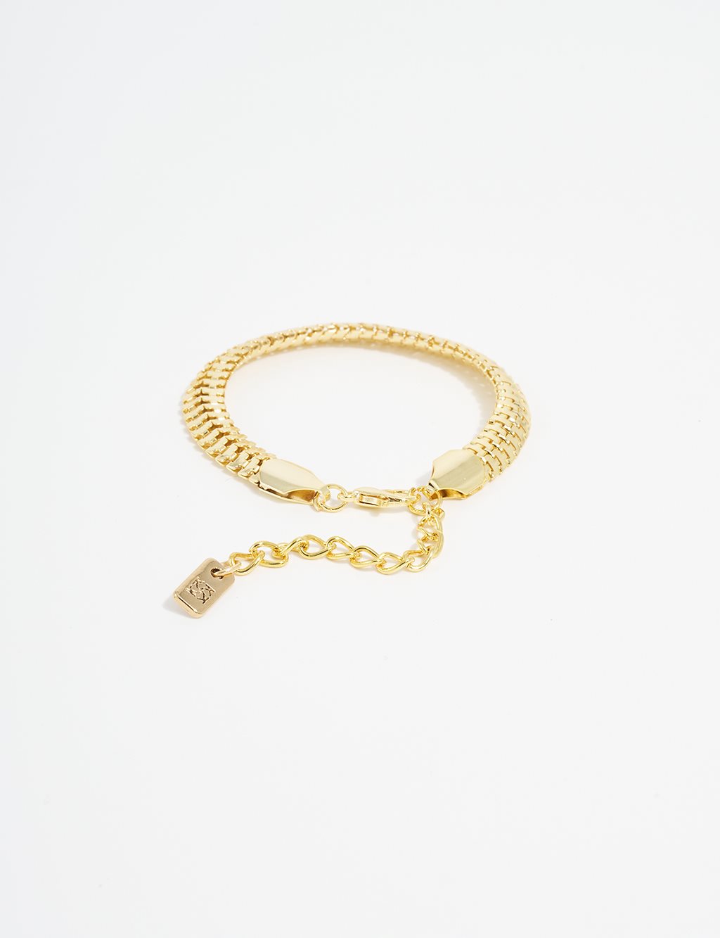 Thick Chain Bracelet Gold