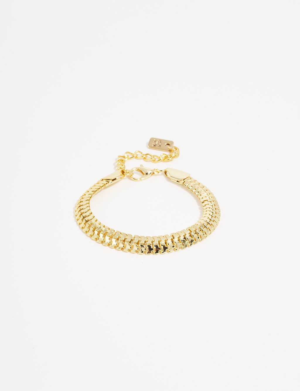 Thick Chain Bracelet Gold