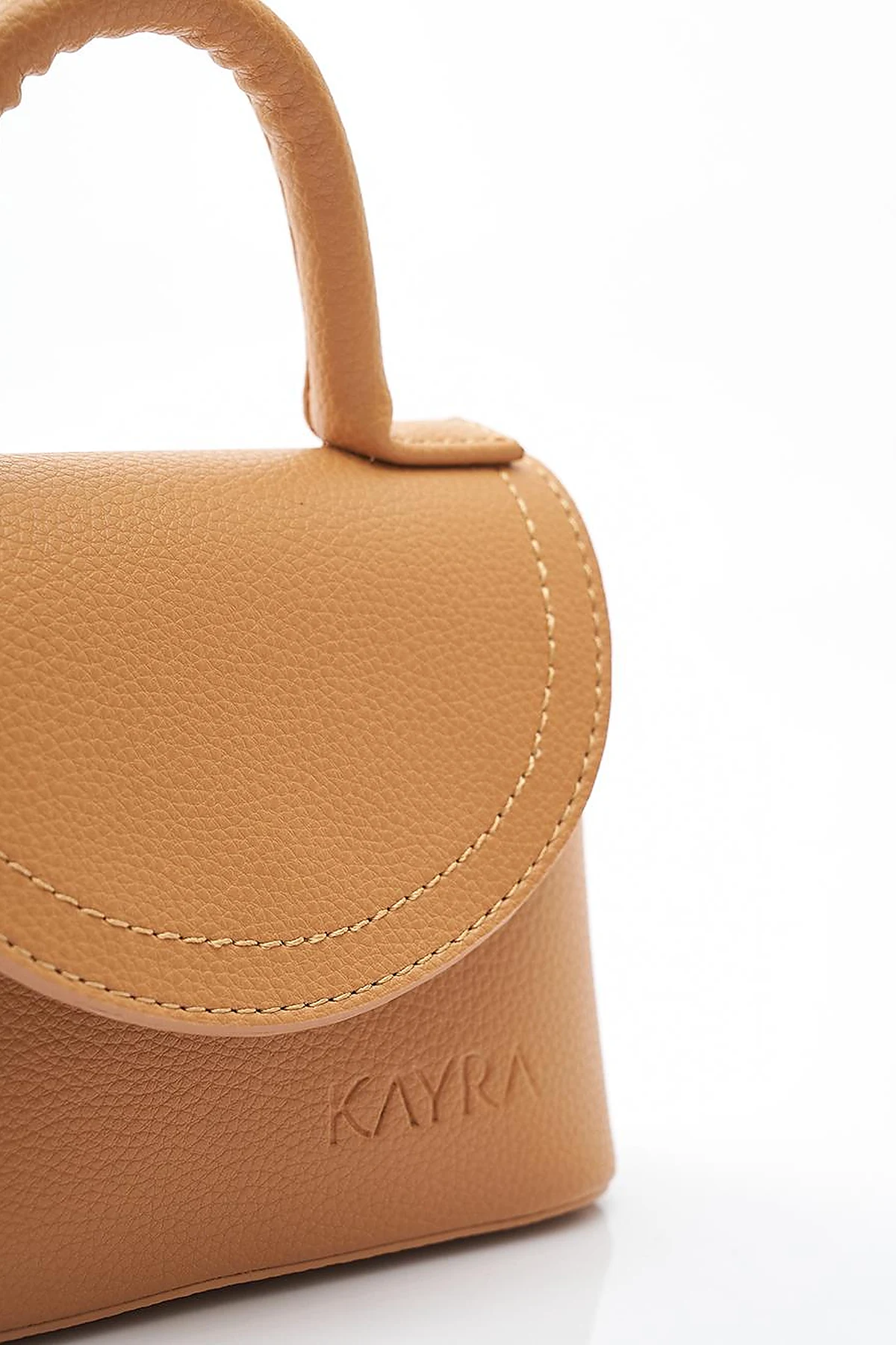 Mini Shoulder Bag in Light Brown 