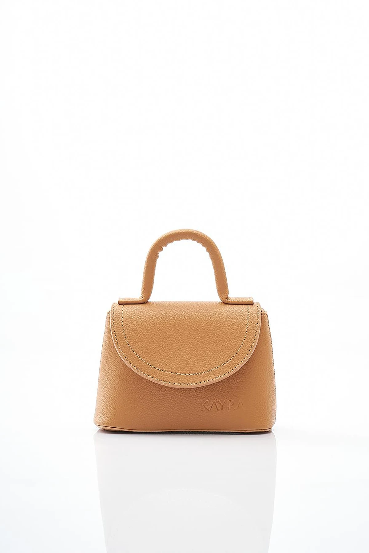 Mini Shoulder Bag in Light Brown 