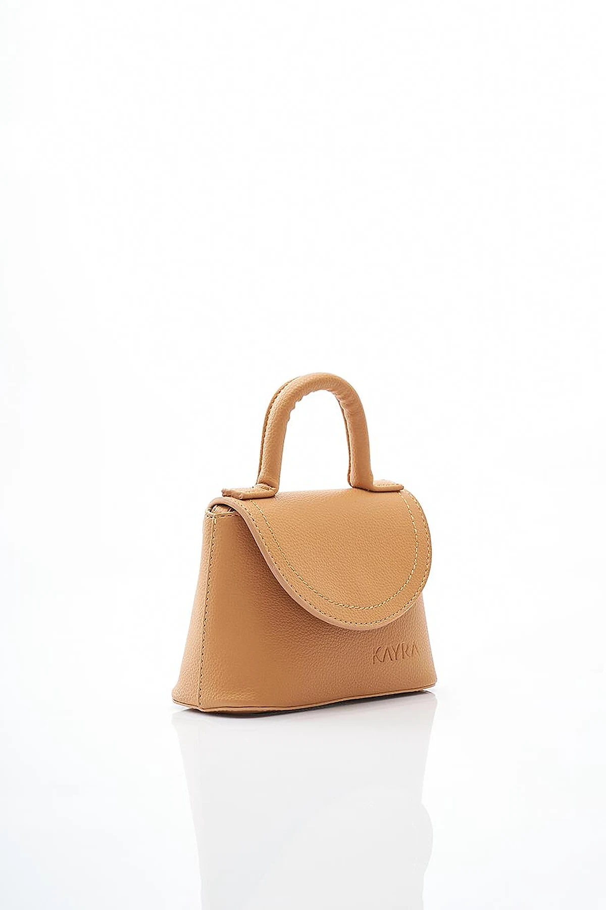 Mini Shoulder Bag in Light Brown 
