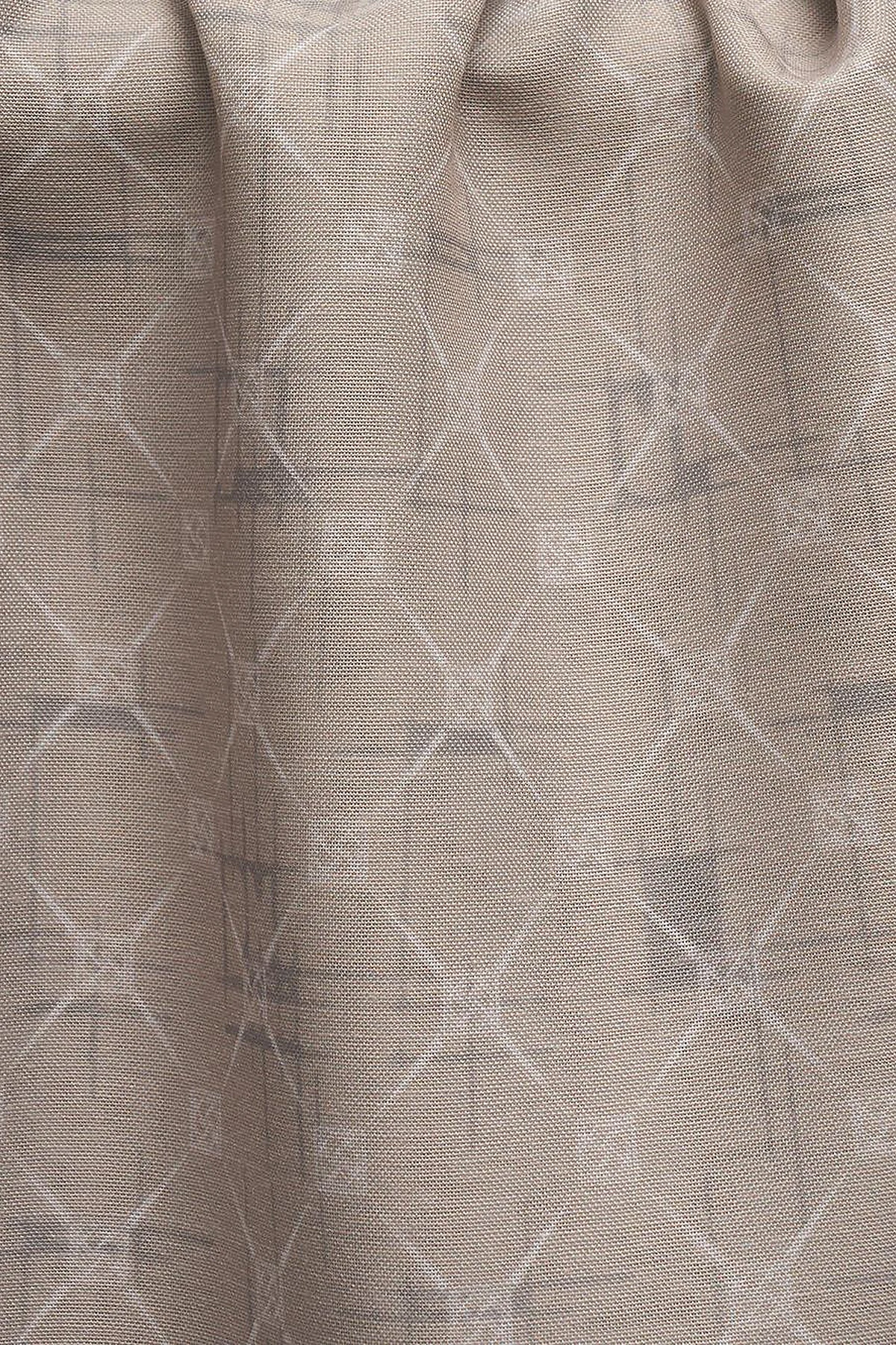 Monogram Patterned Shawl Mold Green