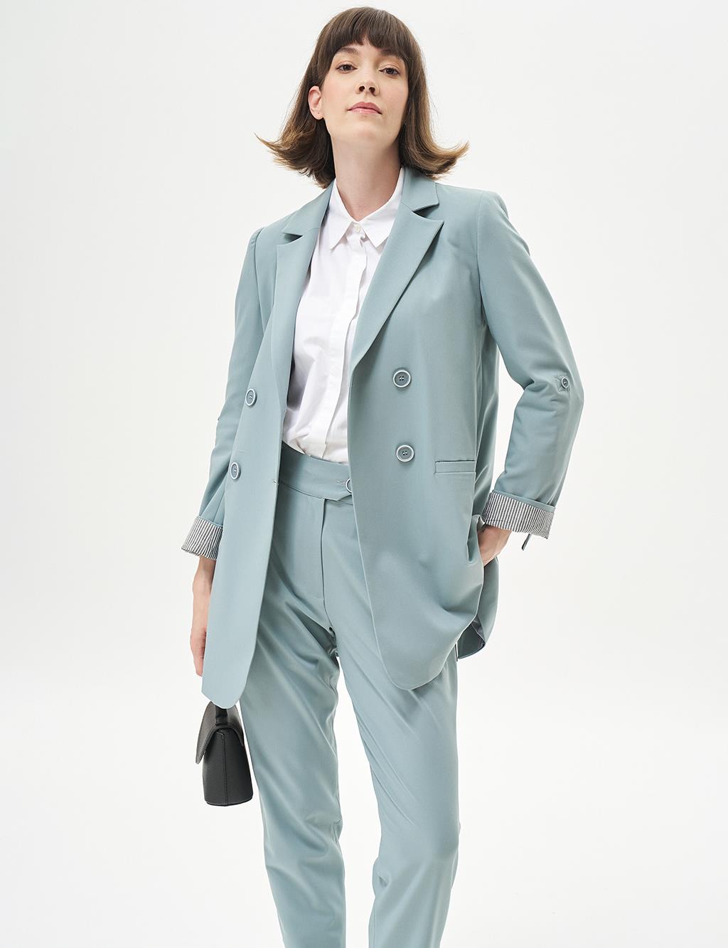 Double Suit with Blazer Jacket Nefti