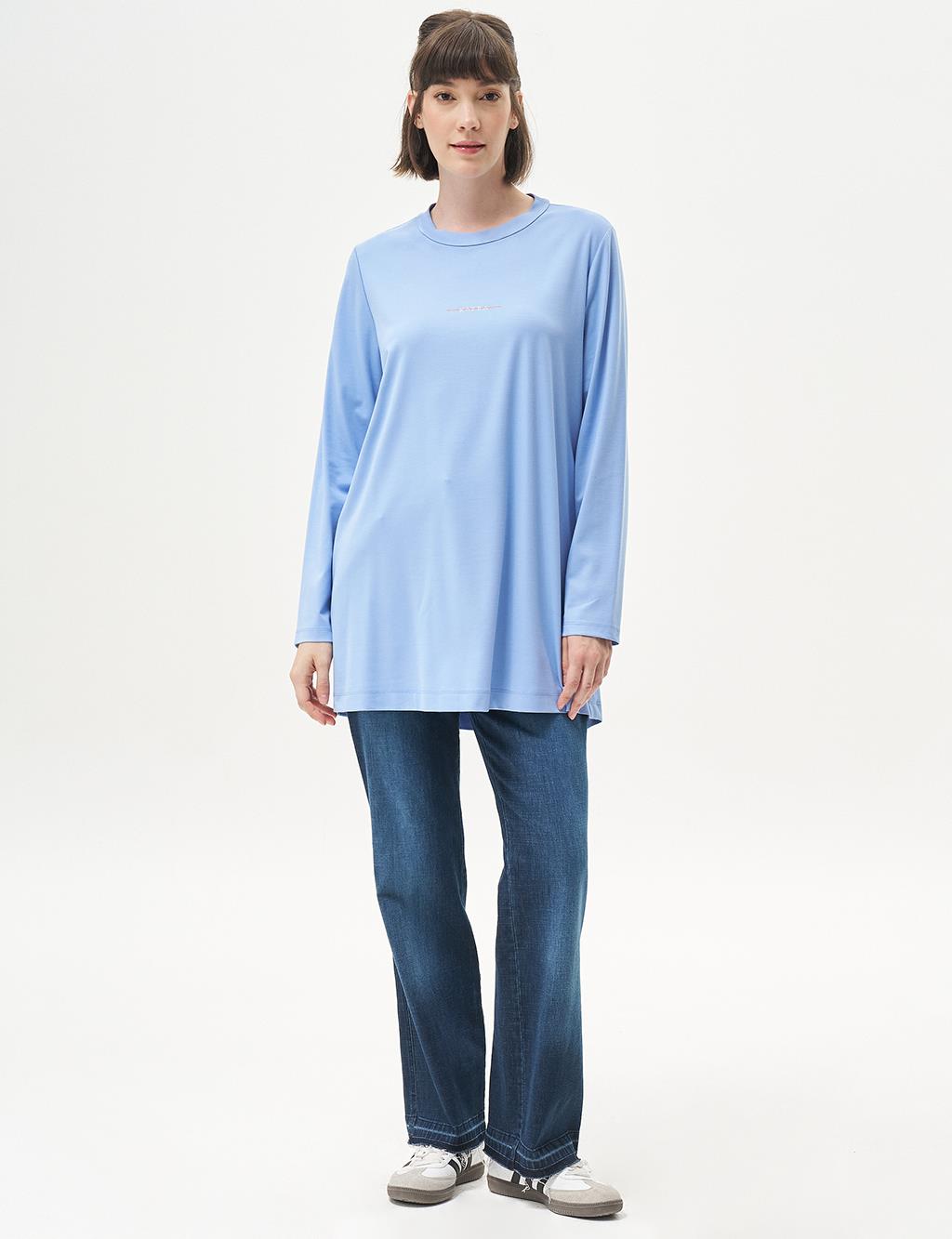 Logo Sweatshirt Aviator Blue