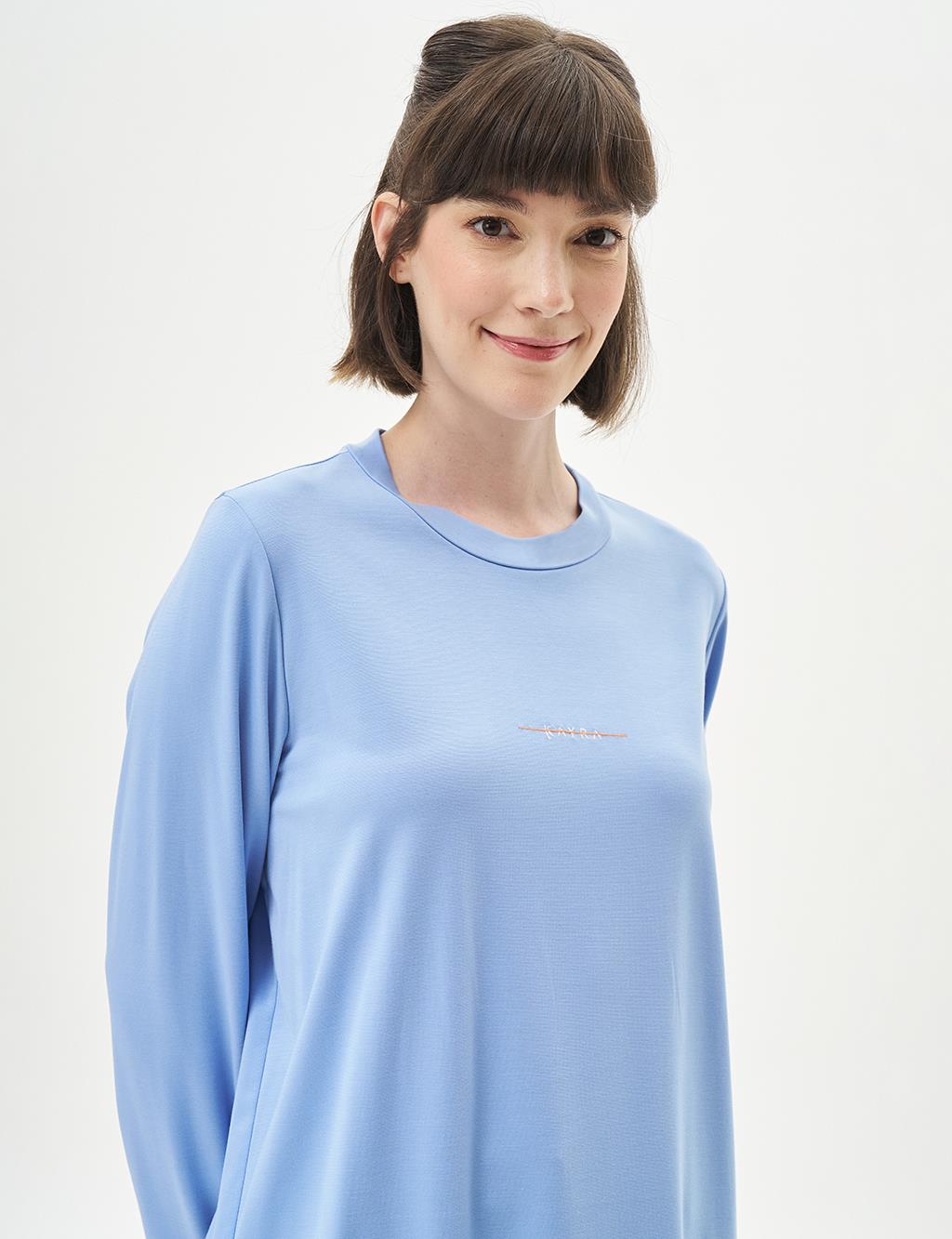 Logo Sweatshirt Aviator Blue