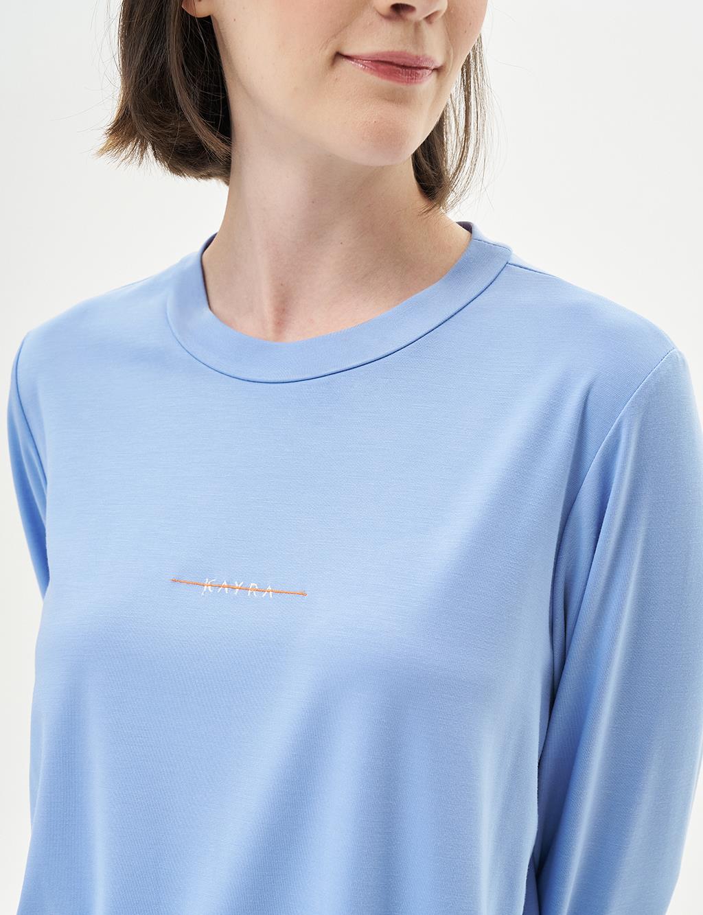 Logo Sweatshirt Aviator Blue