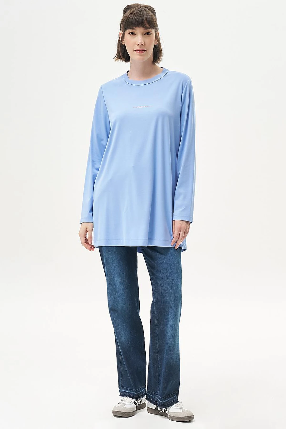 Logo Sweatshirt Aviator Blue